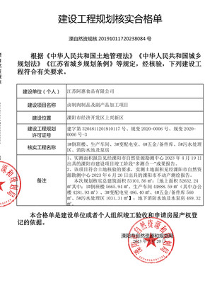 江蘇阿惠食品 匠心規(guī)劃，打造高標(biāo)準(zhǔn)鹵制肉制品及副產(chǎn)品加工項(xiàng)目